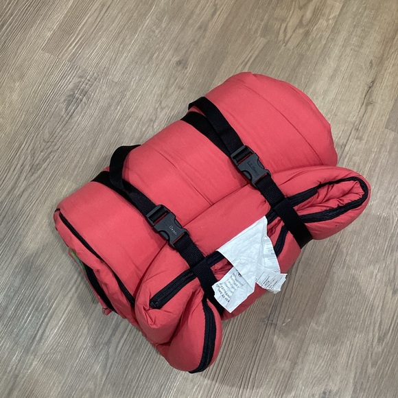 LL Bean Flannel Lined Youth Sleeping Bag 40 degrees EUC - Picture 9 of 14